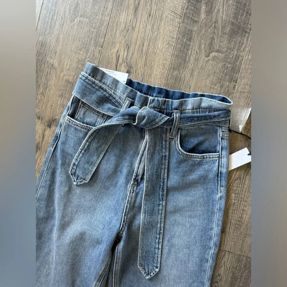 NWT Joe's Jeans Brinkley Paperbag Jeans in Color Alone Together - Picture 5 of 8
